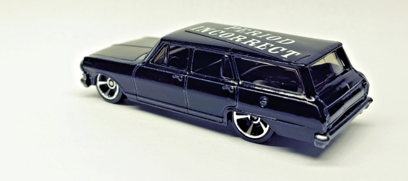 Illustration for article titled Custom 64 Nova Wagon and the van from Old School!!